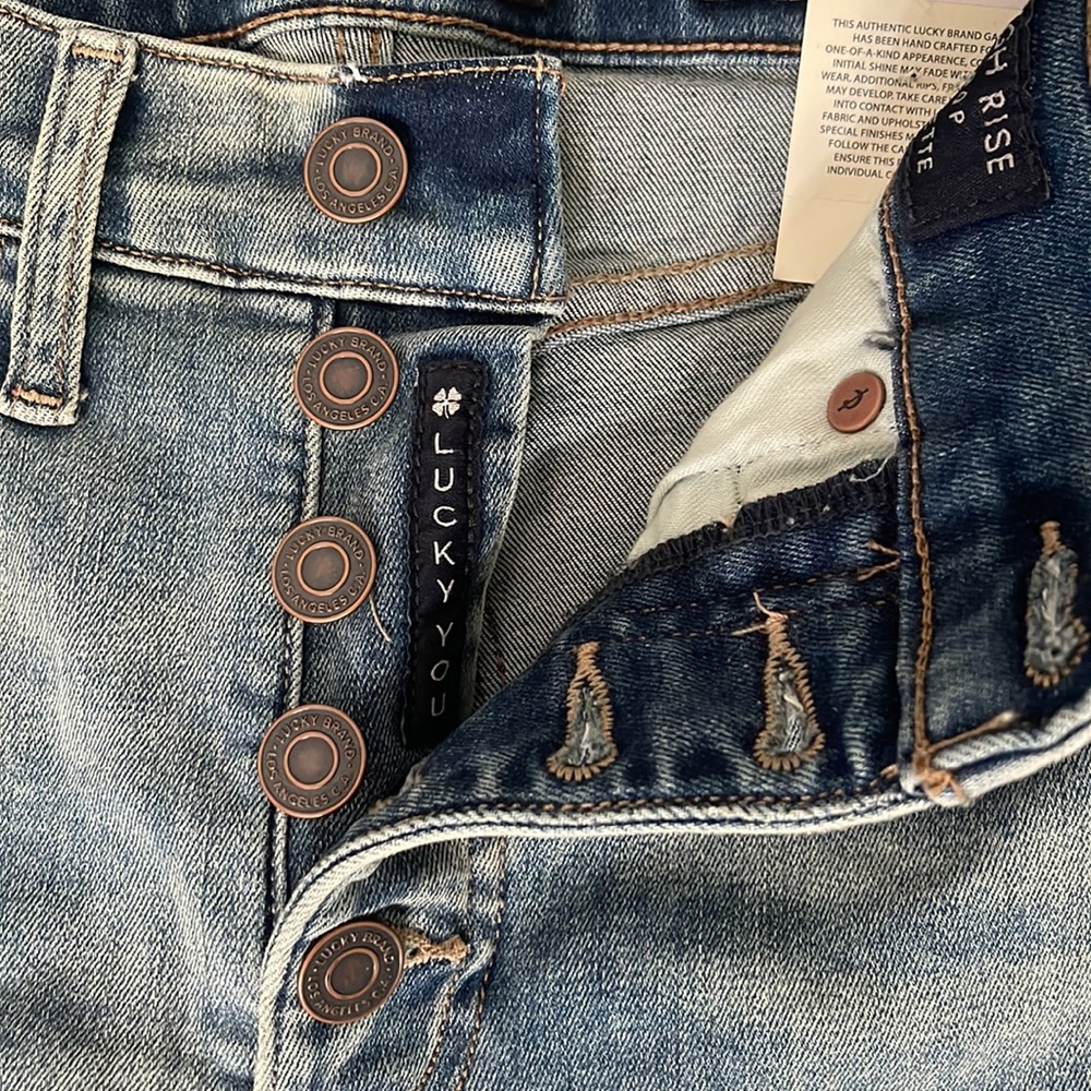 LUCKY High Rise Crop Jeans “Bridgette” - Picture 3 of 5